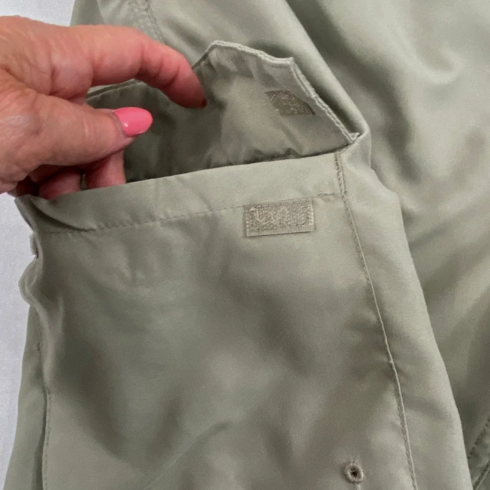Magellan Cargo Shorts Mens 40 Water Repellent Olive Green Hiking Outdoor Utility